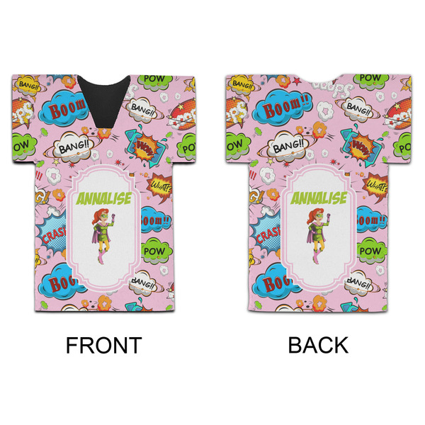 Woman Superhero Jersey Bottle Cooler - APPROVAL