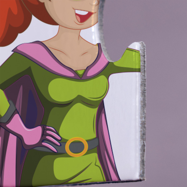 Woman Superhero Jigsaw Puzzle 30 Piece  - Close Up