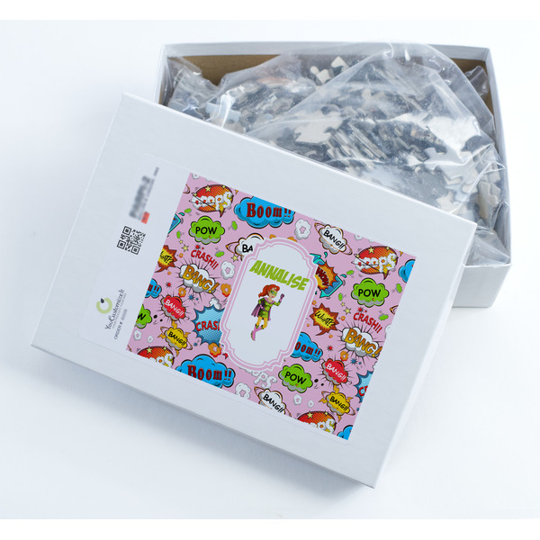 Woman Superhero Jigsaw Puzzle 500 Piece - Box
