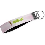 Woman Superhero Webbing Keychain Fob - Large (Personalized)