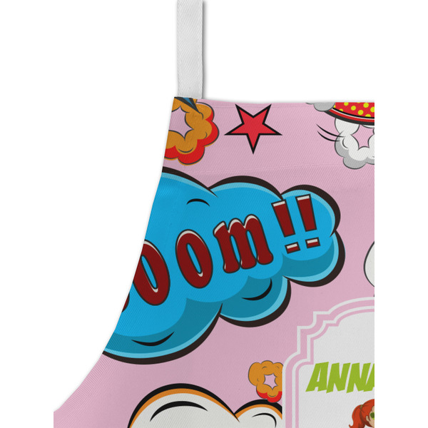 Woman Superhero Kid's Aprons - Detail