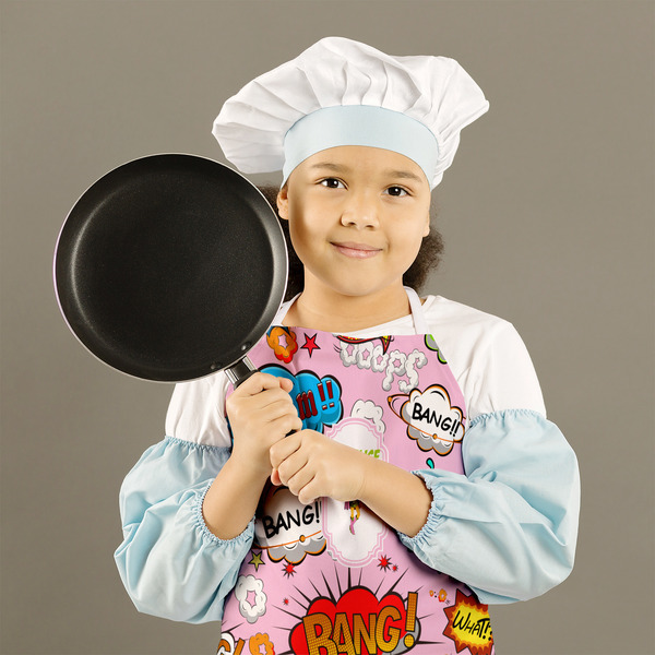 Woman Superhero Kid's Aprons - Medium - Lifestyle