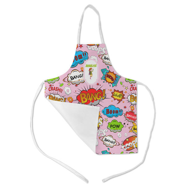 Woman Superhero Kid's Aprons - Medium - Main (med/lrg)