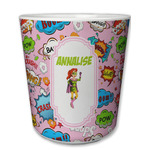 Woman Superhero Plastic Tumbler 6oz (Personalized)