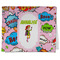 Woman Superhero Kitchen Towel - Poly Cotton w/ Name or Text