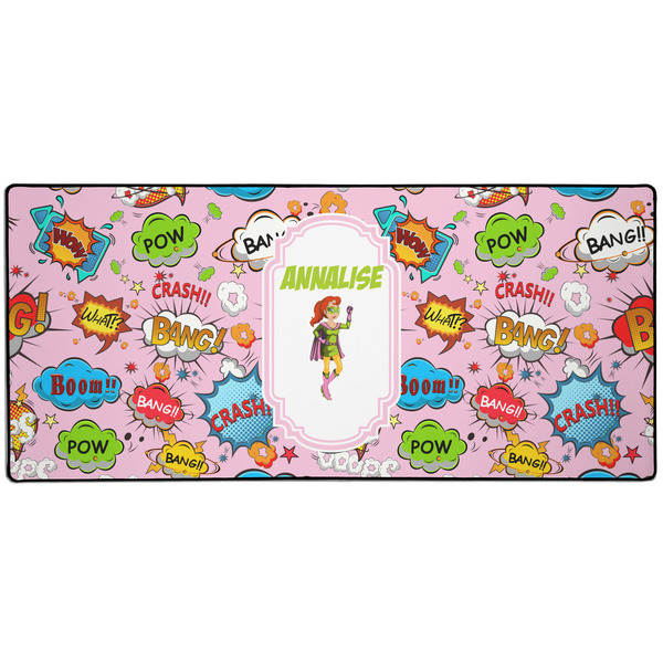 Woman Superhero Large Gaming Mats - APPROVAL
