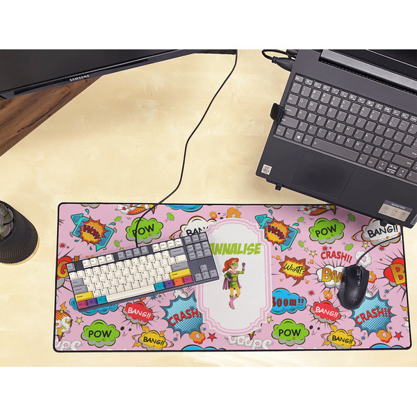 Woman Superhero Large Gaming Mats - LIFESTYLE