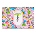 Woman Superhero Large Rectangle Car Magnet (Personalized)