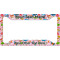 Woman Superhero License Plate Frame (Personalized)
