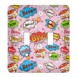 Woman Superhero Light Switch Cover (2 Toggle Plate)