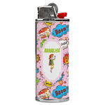 Woman Superhero Case for BIC Lighters (Personalized)