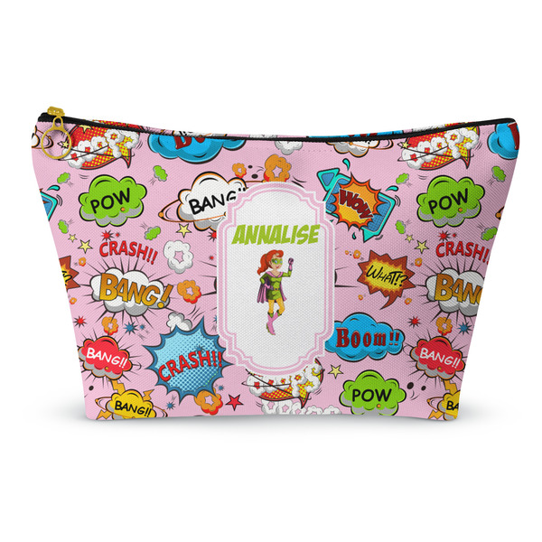 Custom Woman Superhero Makeup Bag (Personalized)
