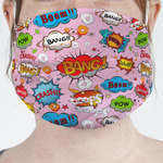Woman Superhero Face Mask Cover
