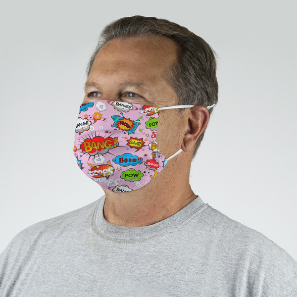 Woman Superhero Mask - Quarter View on Guy