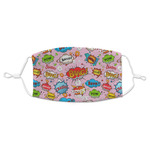 Woman Superhero Adult Cloth Face Mask