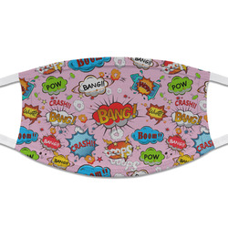 Woman Superhero Cloth Face Mask (T-Shirt Fabric)