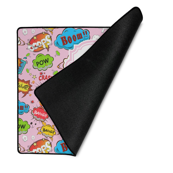 Woman Superhero Medium Gaming Mats - FRONT W/FOLD