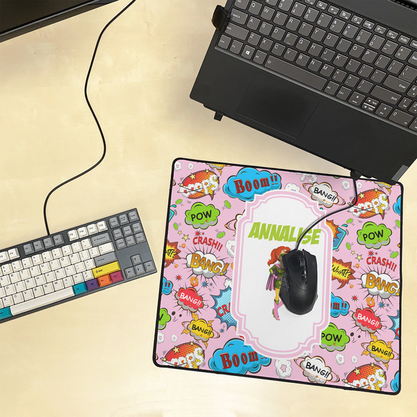 Woman Superhero Medium Gaming Mats - LIFESTYLE