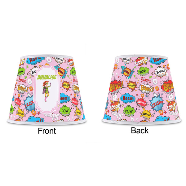 Woman Superhero Poly Film Empire Lampshade - Approval