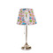 Woman Superhero Poly Film Empire Lampshade - On Stand