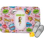 Woman Superhero Memory Foam Bath Mat - 24"x17" (Personalized)