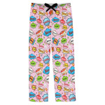 Woman Superhero Mens Pajama Pants - XS