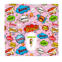 Woman Superhero Microfiber Dish Rag (Personalized)