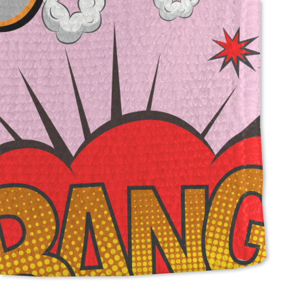 Woman Superhero Microfiber Dish Towel - DETAIL