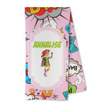 Woman Superhero Kitchen Towel - Microfiber (Personalized)