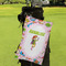Woman Superhero Microfiber Golf Towels - LIFESTYLE