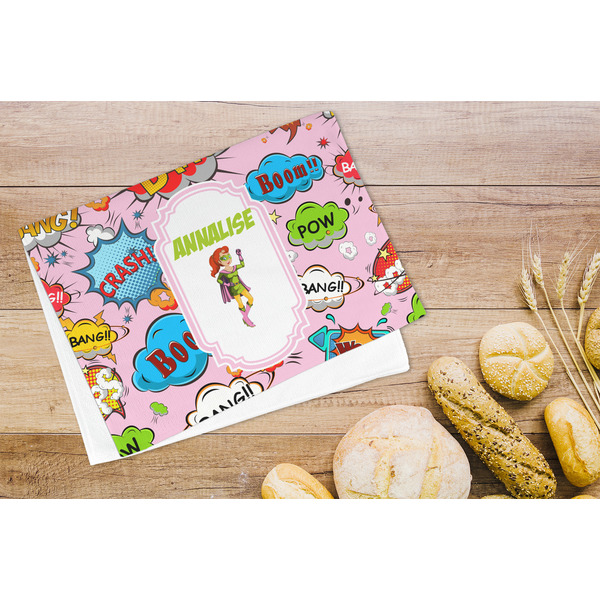 Woman Superhero Microfiber Kitchen Towel - LIFESTYLE