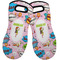 Woman Superhero Neoprene Oven Mitts - Set of 2 w/ Name or Text