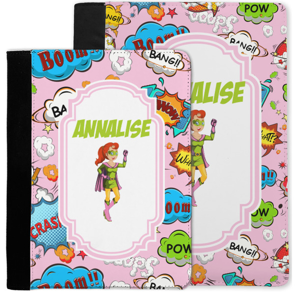 Woman Superhero Notebook Padfolio - MAIN