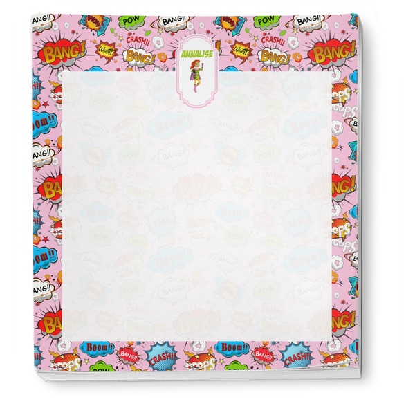 Woman Superhero Notepad - Apvl
