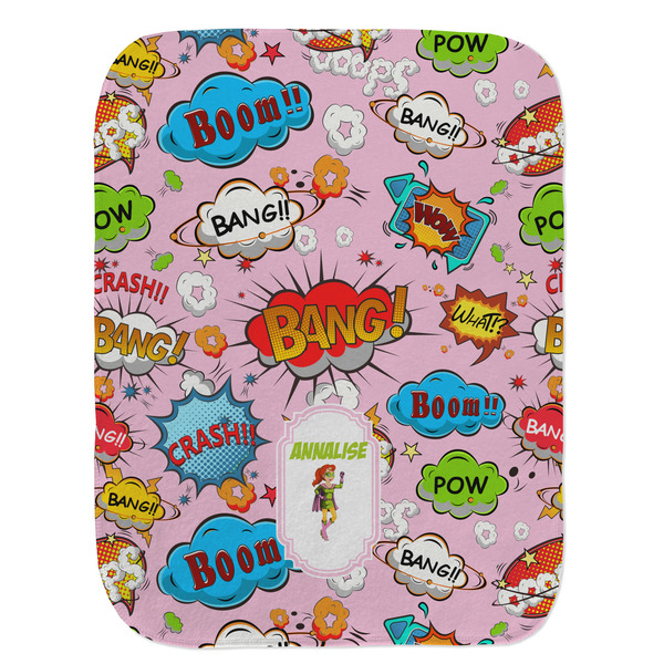 Woman Superhero Old Burp Flat