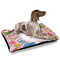 Woman Superhero Outdoor Dog Beds - Large - IN CONTEXT