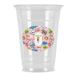 Woman Superhero Party Cups - 16oz (Personalized)