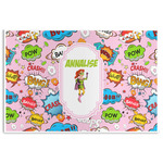 Woman Superhero Disposable Paper Placemats (Personalized)