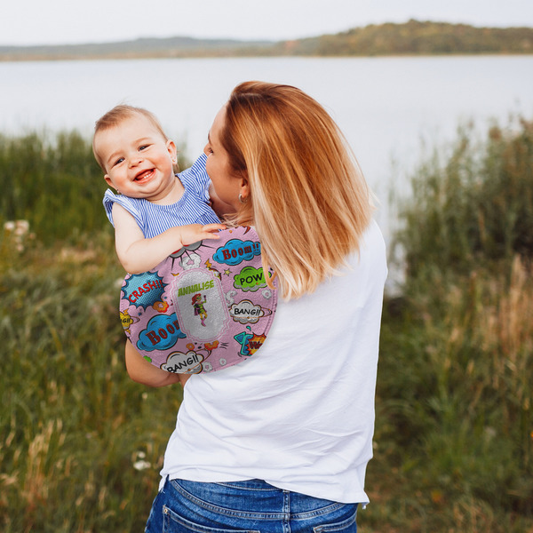 Woman Superhero Peanut Shaped Burp - Lifestyle