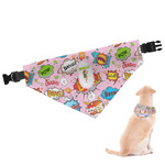 Woman Superhero Dog Bandana - Small (Personalized)
