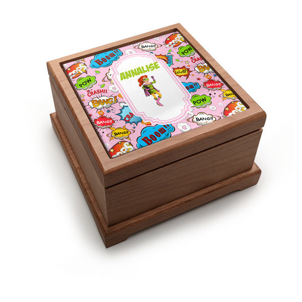 Custom Woman Superhero Pet Urn w/ Name or Text