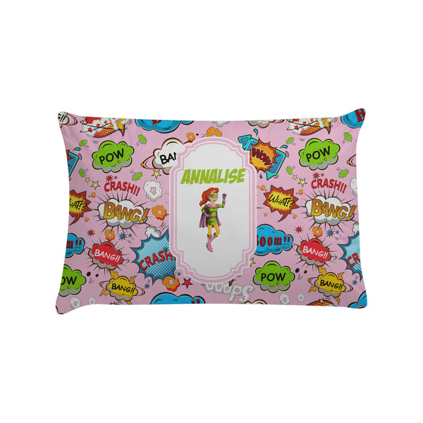 Custom Woman Superhero Pillow Case - Standard (Personalized)