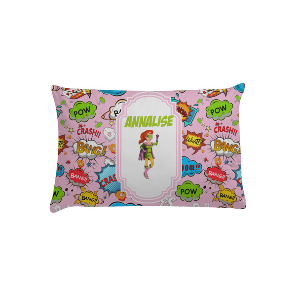 Custom Woman Superhero Pillow Case - Toddler (Personalized)