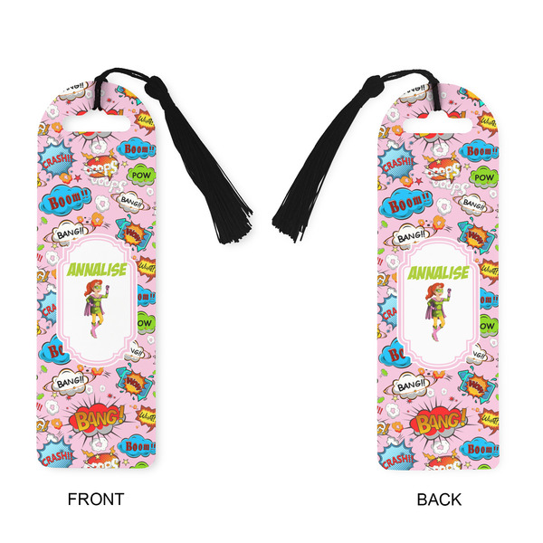 Woman Superhero Plastic Bookmarks - Approval