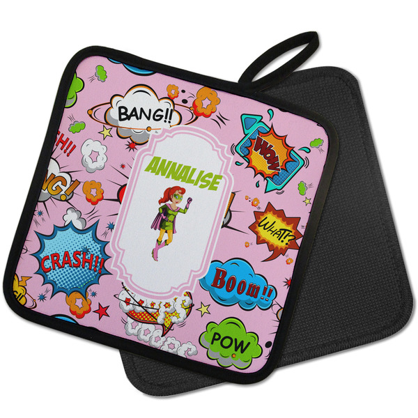 Woman Superhero Pot Holders - PARENT MAIN