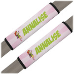 Woman Superhero Seat Belt Covers (Set of 2) (Personalized)