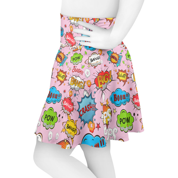 Woman Superhero Skater Skirt - Side