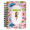 Woman Superhero Spiral Notebook - 5x7 w/ Name or Text