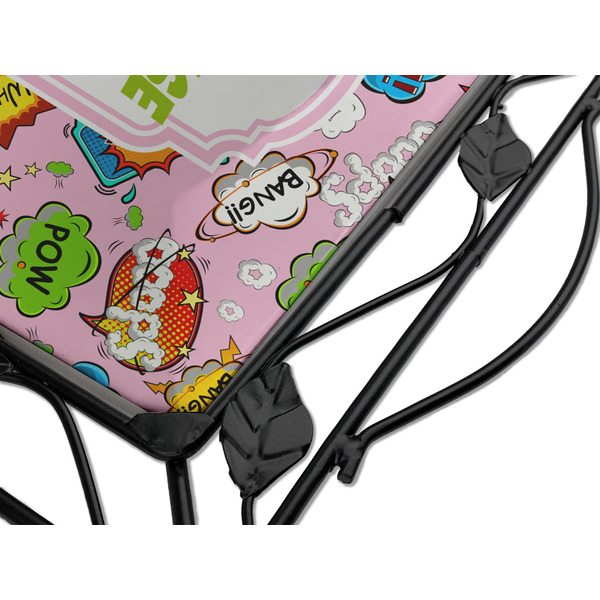 Woman Superhero Square Trivet - Detail