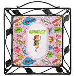 Woman Superhero Square Trivet (Personalized)